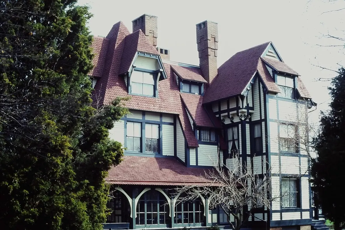 The Emlen Physick House in Cape May, designed by Frank Furness