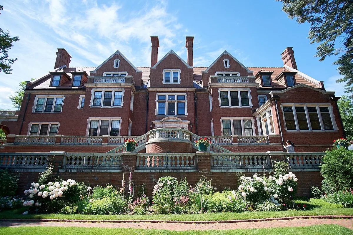 The Jacobean-style Glensheen Historic Estate mansion in Duluth, Minnesota