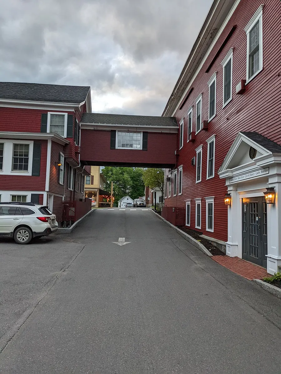 The Green Mountain Inn on Main Street in Stowe, Vermont