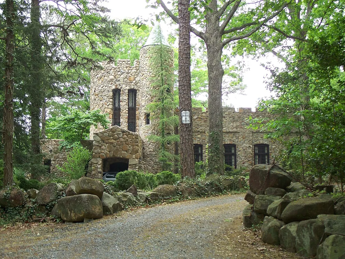Gimghoul Castle near the University of North Carolina in Chapel Hill