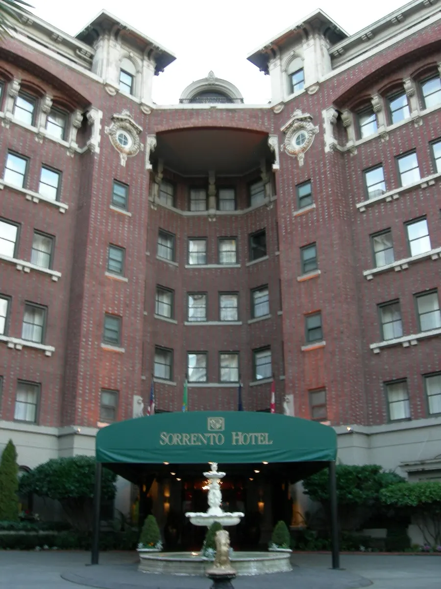 The Sorrento Hotel on First Hill, Seattle